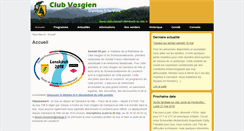 Desktop Screenshot of clubvosgien-dambach-la-ville.fr